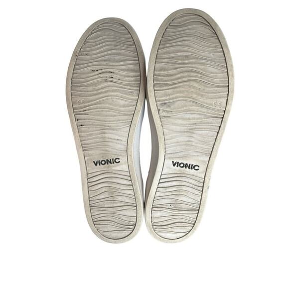 Vionic Splendid Syra Black Velvet Lace Up Fashion Sneaker - Picture 5 of 7